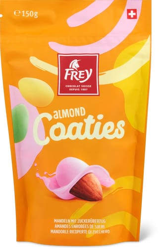 Almond Coaties With Sugar Coating