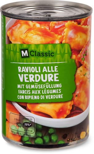 Ravioli alle Verdure with vegetable filling