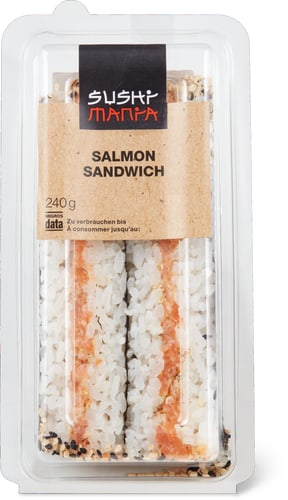 Salmon Rice Sandwich