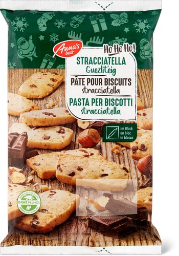 Stracciatella Cookie Dough In a Block