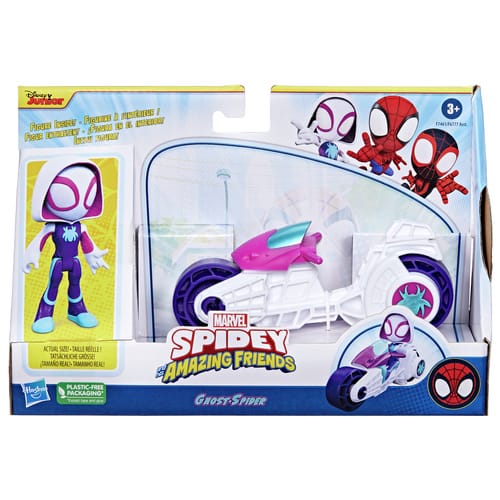 Spidey & His Amazing Friends Motorbike & Figurine Assorted