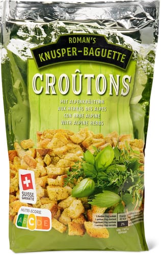 Croutons   With Alpine Herbs