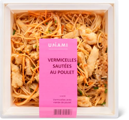 Vermicelles mit Poulet