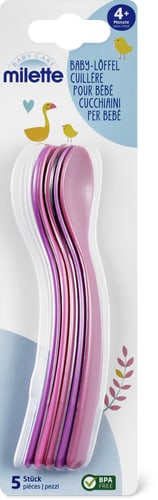 Baby Care Spoon 4 M+ (Farbe: rosa, Grösse: 000)