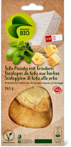 Bio Tofu piccata with herbs