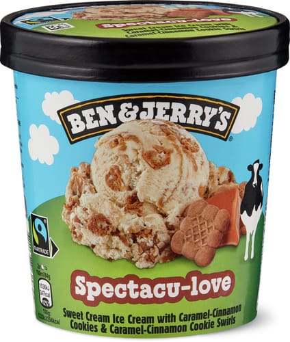 Ice Cream Tub  Spectacu-Love Sweet Cream With Caramel & Cinnamon Cookies