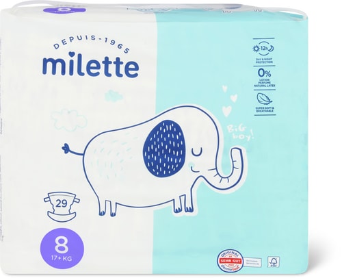 Nappies Size 8, 17+ kg