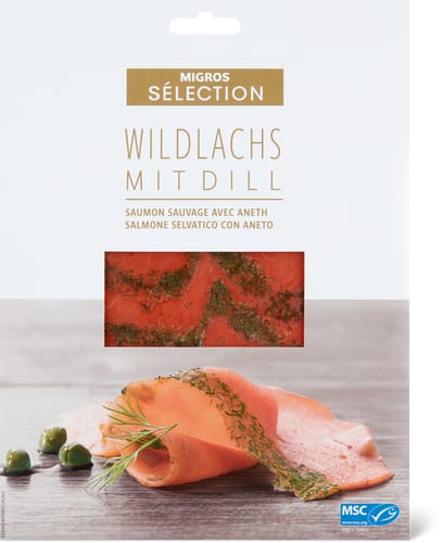 Sélection MSC Wildlachs mit Dill