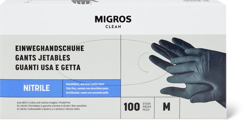 Disposable Gloves, Nitrile M
