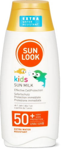 Kids Suntan Lotion SPF 50+, Extra-Waterproof