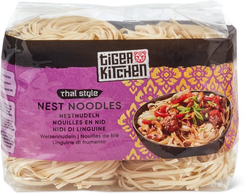 Thai-style nest noodles Wheat noodles