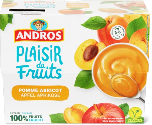 Andros Compote Pomme abricot
