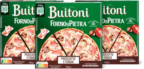 Forno di Pietra Pizza Ham and Mushroom