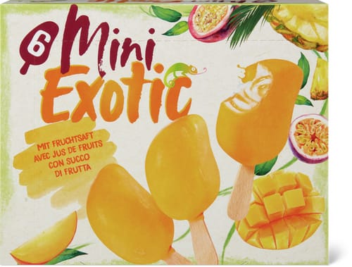 Exotic Mini Ice Lollies