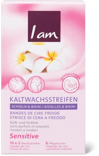 Cold wax strips Armpits & Bikini