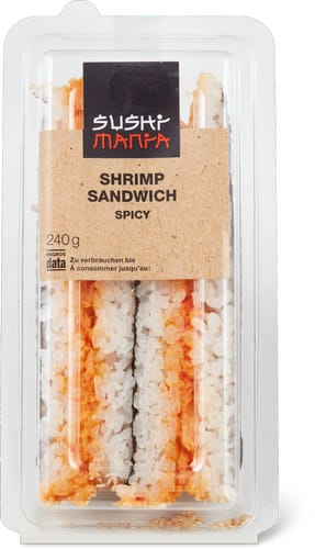 Shrimp Rice Sandwich Spicy