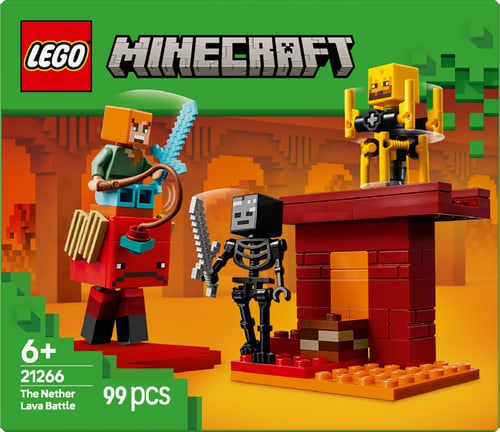 Battaglia sul ponte del Nether Lego Minecraft 21266