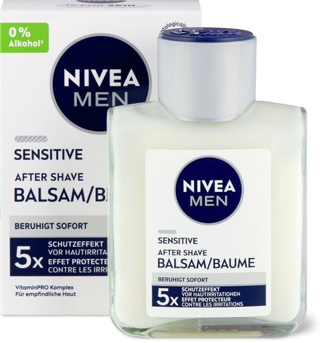 Nivea Balsamo After Shave Lenisce immediatamente, complesso di vitamine PRO