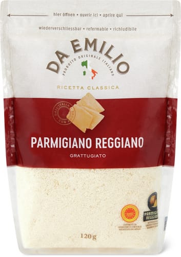 Parmigiano Reggiano gerieben