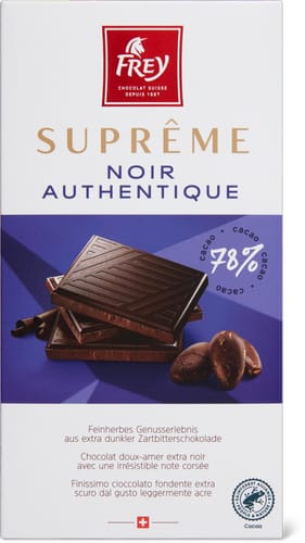 Suprême  Chocolate Bar Dark 78% Cocoa