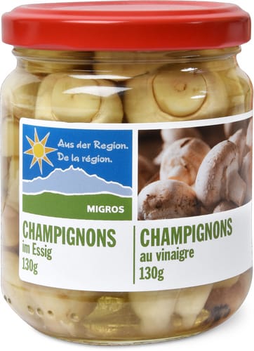 Aus der Region Button Mushrooms in Vinegar