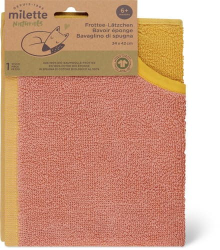 Baby Care Naturals Terry Cloth Bib 6 M+ (Farbe: pastell, Grösse: 000)