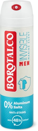 Invisible Deodorant Spray  0% Aluminium Salts, 48-Hour