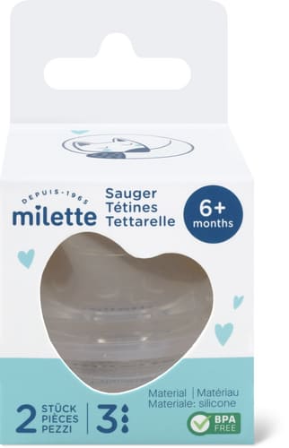 Baby Care Teats 6 M+