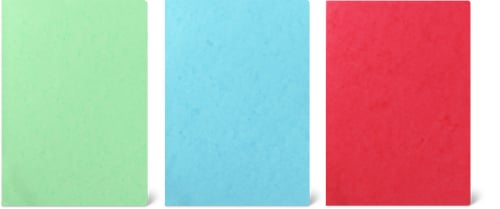 Laminated Fibre Sheet Pad A4, Lined, 48 sheets, 80 g, Assorted