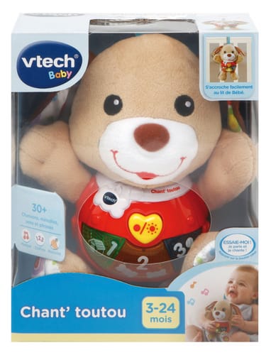 VTECH MELODIENHÜNDCHEN (Colore: neutro, Lingua: Francese)