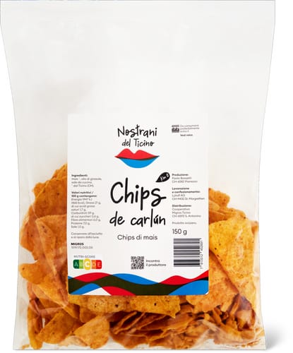Nostrani del Ticino Chips di mais