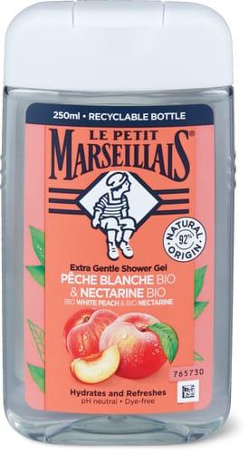 Gel douche  Pêche et nectarine