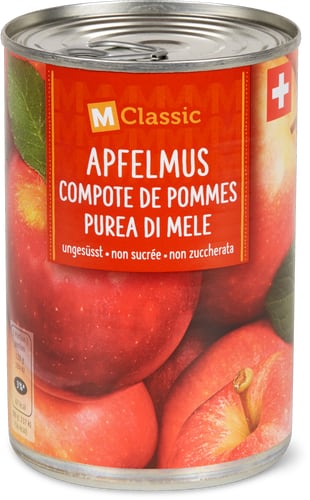 Apple purée unsweetened