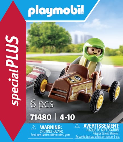 Playmobil Child with Go-Kart
