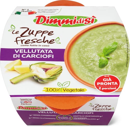 Dimmidisi Creamed Artichoke Soup