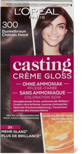 Coloration soin sans ammoniaque 300 Châtain foncé