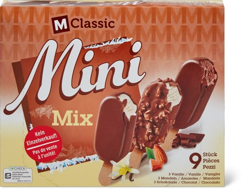 Mini ice creams Assorted mix