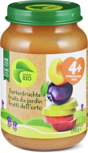 Bio Garden Fruit Purée From 4 Months