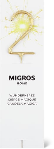 Sparkler Number 2 Gold (Art: ZAHL 2)