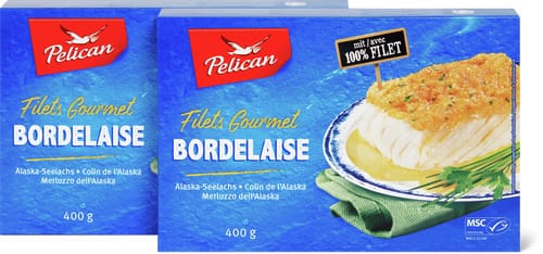 Filets Gourmet MSC Bordelaise Alaska pollack