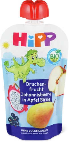 Bio Dragon Fruit, Redcurrant, Apple & Pear Squeeze Pouch From 12 Months