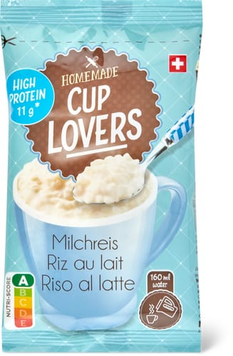 Cup Lovers Rice pudding