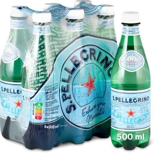 Natural mineral water carbonated