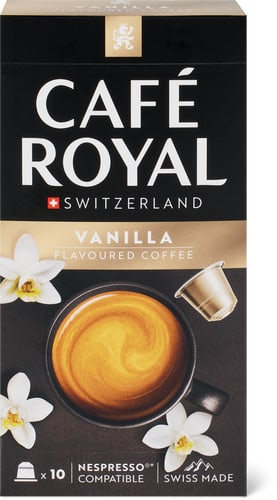 Coffee Capsules Vanilla, 10 Capsules