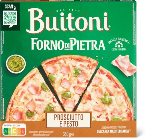 Forno di Pietra Pizza Prosciutto e Pesto