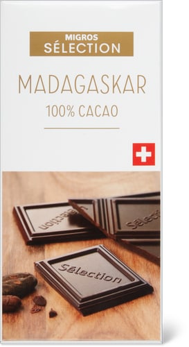 Sélection Noir Madagascar 100% cocoa