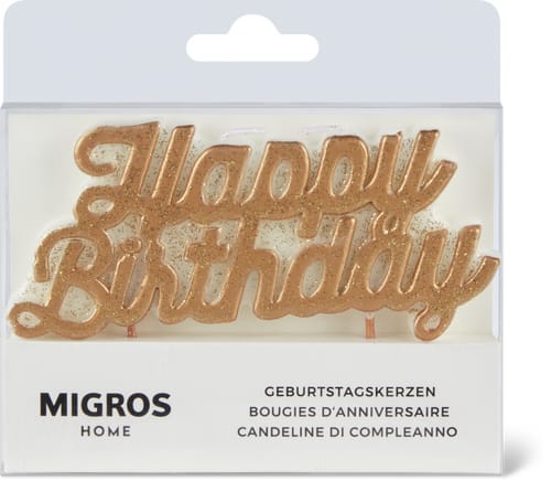 Birthday candles