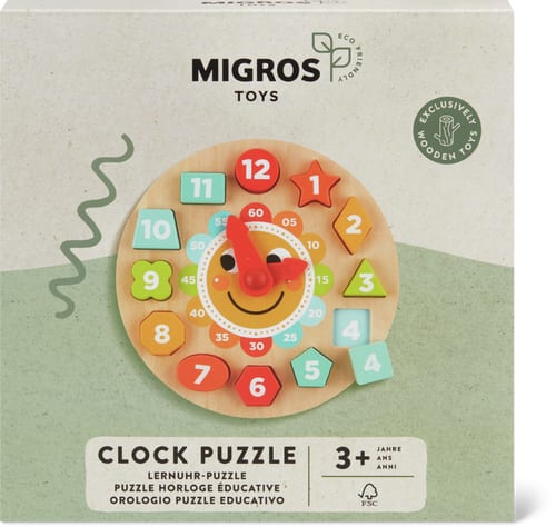 Migros Puzzle Clock