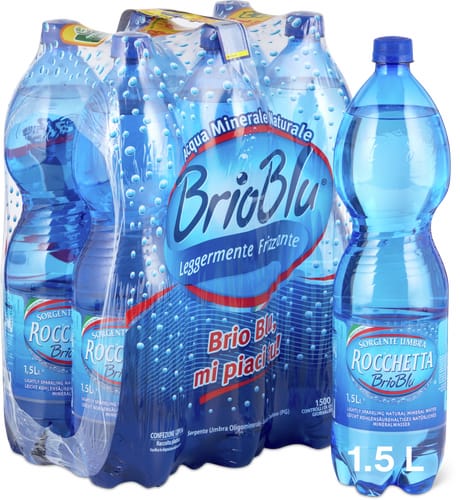 Mineral water Slightly Carbonated