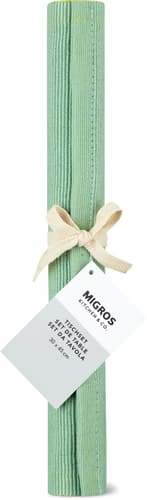 Place Mat Sage, 30 x 45 cm